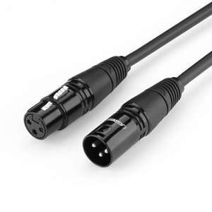 UGREEN AV130 Cable XLR female to XLR male - 1m (black)