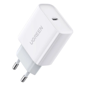 Charger uGREEN CD137 network adapter, 20W, PD 3.0, USB-C (white)