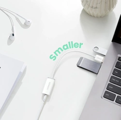 Vernickeltes USB-C QC3.0 UGREEN 1m Kabel mit Aluminiumstecker weiß