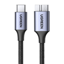 Kabel USB-C do Micro USB UGREEN 15231, 0.5m (gwiezdna szarość)