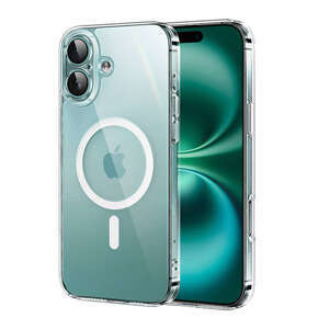 Etui magnetyczne Clear iPhone 16 (przezroczyste)