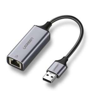 Gigabit Ethernet USB 3.0 external adapter UGREEN (gray)