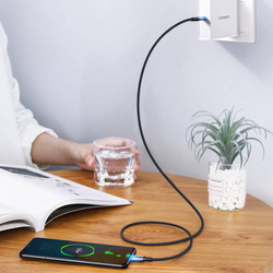 Ugreen kabel przewód USB Typ C - USB Typ C Power Delivery 100W Quick Charge FCP 5A 3m szary (90120 US316)