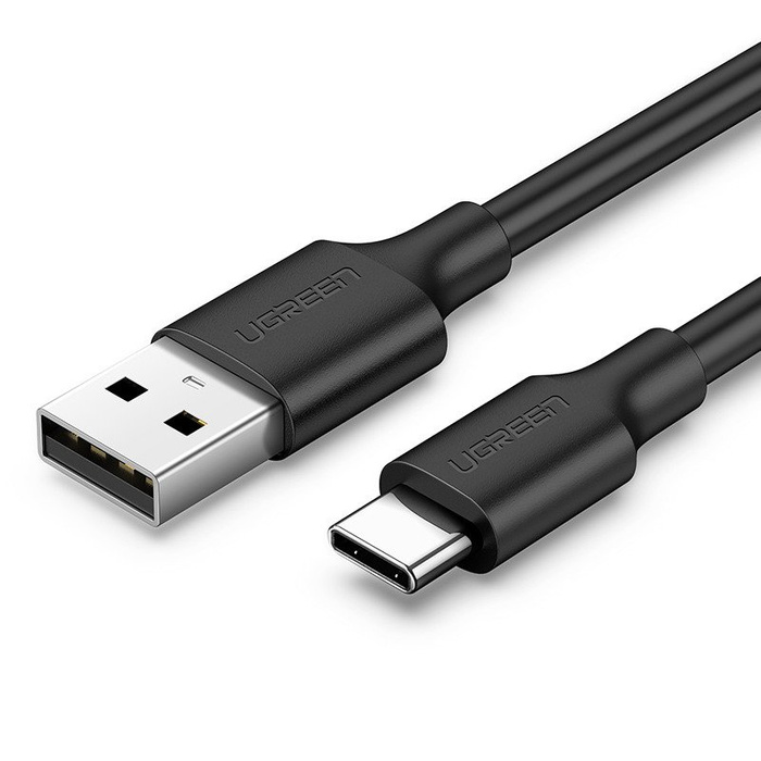 Vernickeltes USB-C Kabel UGREEN 1m schwarz