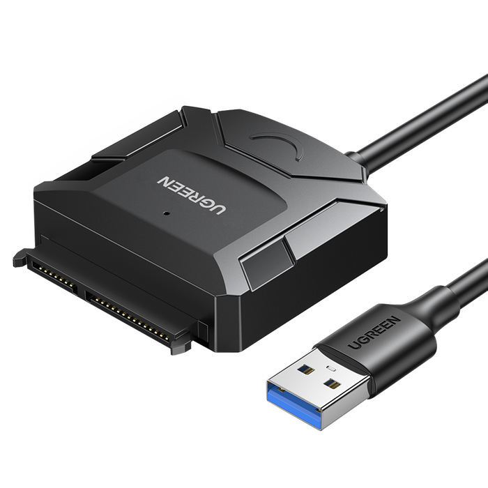 Ugreen adapter przejściówka dysku HDD SSD USB 3.0 - SATA czarny (20611)