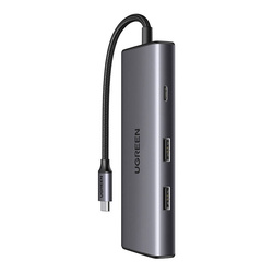 Adapter 7in1 UGREEN USB Hub auf 2x USB-A 3.2, USB-C 3.2, SD/TF, PD