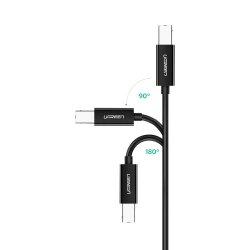 Kabel USB-C 2.0 do USB-B UGREEN US241 do drukarki, 1m (czarny)