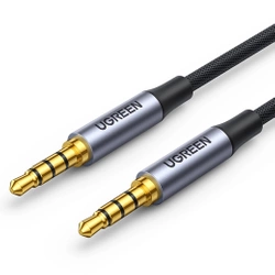 Kabel Ugreen AV183 10648 mini jack 3.5mm / mini jack 3.5mm 1m - szary