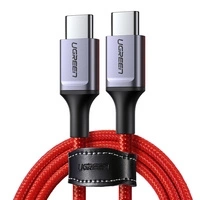 Kabel Ugreen US294 USB-C 2.0 / USB-C 2.0 3A - Rot