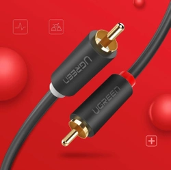 Cable UGREEN 2RCA Cinch To 2RCA Cinch 3m Black