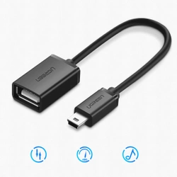 Adapter OTG mini USB UGREEN US249 (czarny)