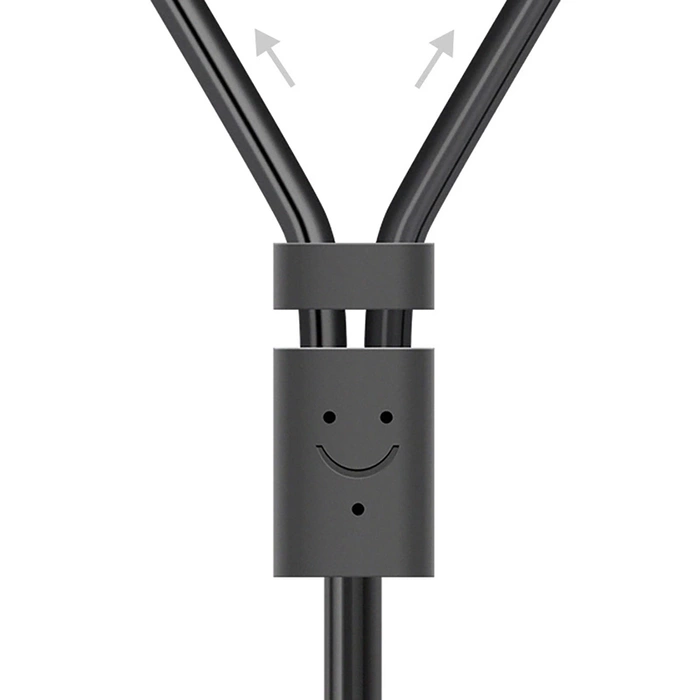 UGREEN 2XRCA Cinch Jack 3.5mm AV102 Kabel 1m Schwarz