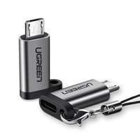 Ugreen adapter przejściówka z USB Typ C na micro USB szary (50590)