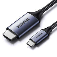 Kabel USB C - HDMI 2.1 8K 60Hz 1.5m Ugreen CM565 - szary