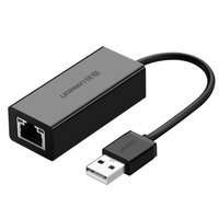 Ugreen externer Netzwerkadapter RJ45 - USB 2.0 100 Mbps Ethernet schwarz (CR110 20254)