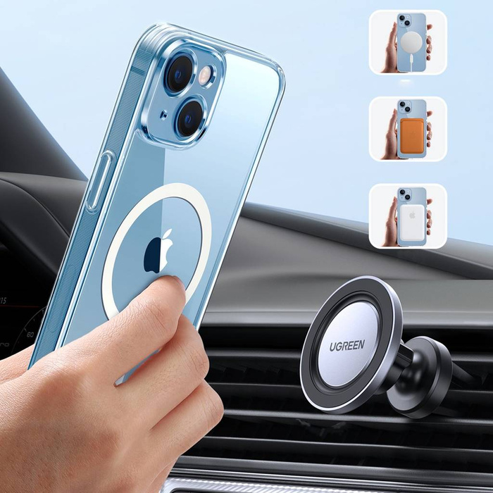 Ugreen LP642 Classy Clear Magnetic Protective Case żelowe magnetyczne etui do iPhone 14 Plus przezroczysty (kompatybilne z MagSafe)(90935)