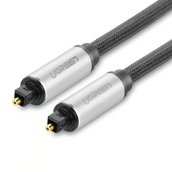 Cable ugreen AV108 Toslink/SPDIF optical 3m - gray