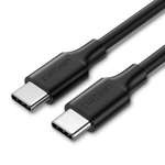 Nickel-plated cable USB-C UGREEN 0.5m (black)