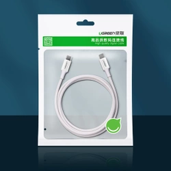 Kabel USB-C do USB-C UGREEN US264, 60W, 0.5m (biały)