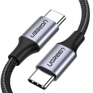 Kabel USB-C do USB-C UGREEN QC 3.0 PD 3A 60W 1m (czarny)