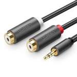 UGREEN AV116 Przewód 3,5mm Jack do 2RCA (Cinch) 