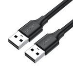 Kabel UGREEN USB-A 2.0 USB-A 2.0 US102 3m Czarny