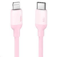 Ugreen kabel USB Typ C - Lightning (certyfikat MFI) chip C94 Power Delivery 1m różowy