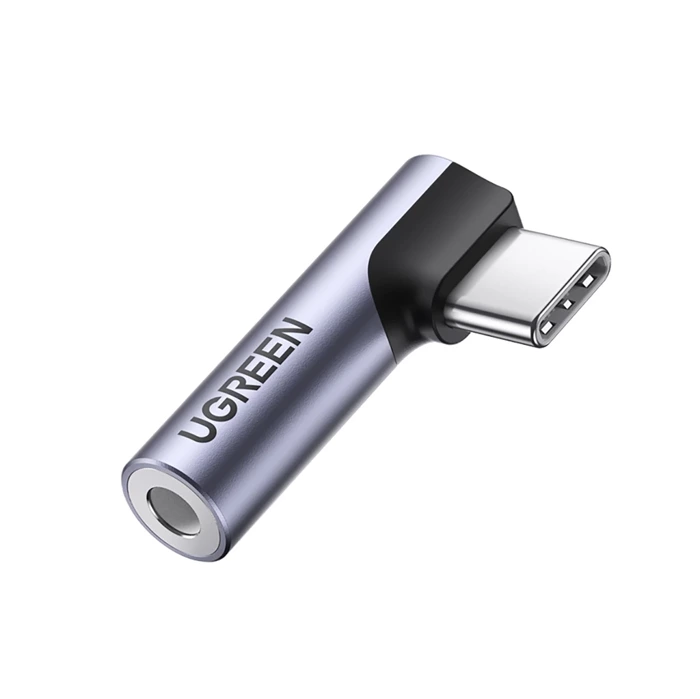 Adapter audio UGREEN AV154 USB-C do mini jack 3.5mm