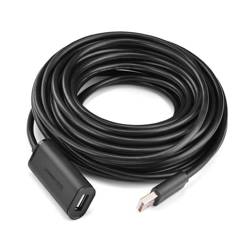 Kabel Przedłużający UGREEN USB 2.0 US121 Aktywny 10m Czarny