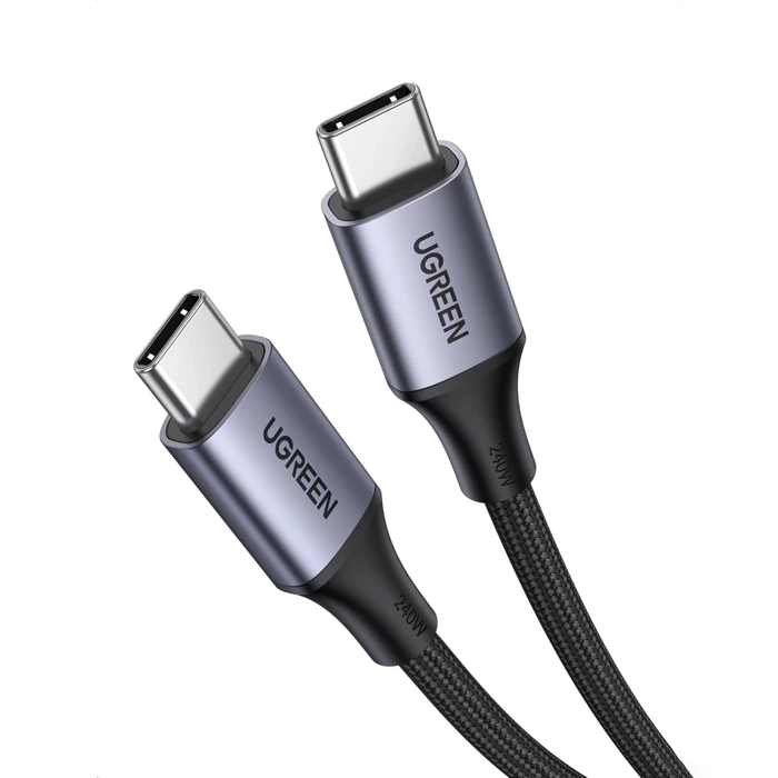 Kabel USB-C do USB-C UGREEN 15311, 1m (szary)