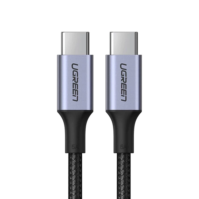 Kabel USB-C do USB-C UGREEN US316, 100W, 1.5m (czarny)