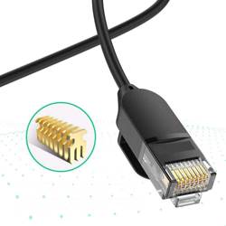 Ugreen kabel przewód internetowy sieciowy Ethernet patchcord RJ45 Cat 6A UTP 1000Mbps 10 m czarny (70656)