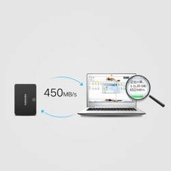 Ugreen kieszeń na dysk HDD SSD obudowa dysku SATA 2,5'' USB 3.2 Gen 1 (5 Gbps) USB Typ C + kabel 0,5 m czarny (US221 50743)