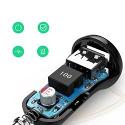 Ugreen ładowarka samochodowa 2x USB 24W 4,8 A (2x 2,4 A) czarny (50875)