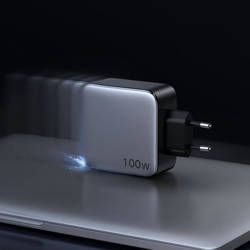 Ugreen ładowarka sieciowa 2x USB Typ C 100W Power Delivery szary (50327)