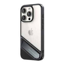 Etui ze stojakiem UGREEN LP739 iPhone 15 Pro (Czarny)