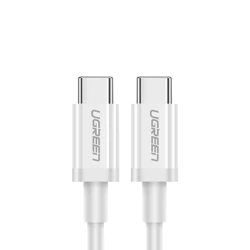 Kabel USB-C do USB-C UGREEN US264, 60W, 1.5m (biały)