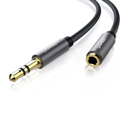 Przedłużacz Audio UGREEN Kabel AUX Jack 3,5 mm 1,5m Czarny